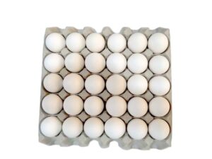 Yojana Poultry White Eggs - Pack of 30
