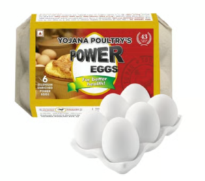 Pure White Eggs - Pack of 6